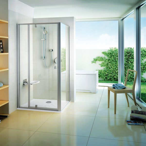 Неподвижная стенка Ravak Pivot PPS-90 блестящий+транспарент