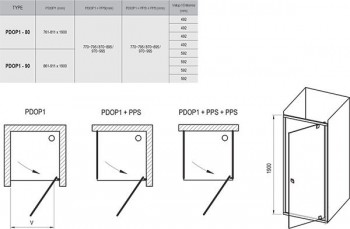     Ravak Pivot PDOP1-90 +