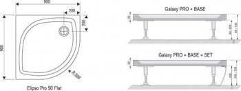  Ravak Elipso Pro-90 Flat