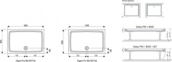   Ravak Gigant Pro Flat 120x80