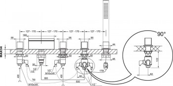 ��������� ��� ����� Ravak WF 025.00 �������